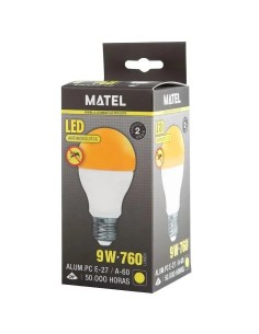 Bombilla LED estándar anti-mosquito E27 9W - 1 2