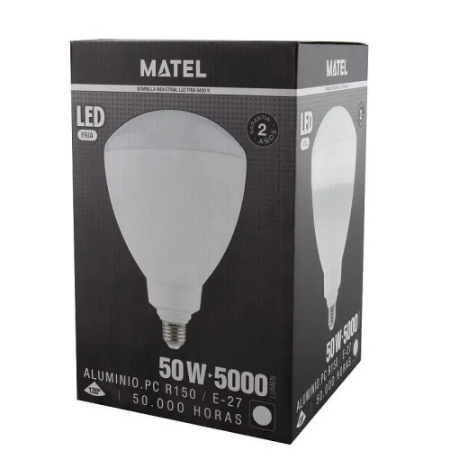 Bombilla LED industrial R150 E27 50W.Fría - 2 Bombilla LED industrial R150 E27 50W.Fría - 2