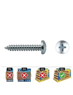Tornillo Chapa Acero Zincado 3.9x13mm 500 Unidades CELO