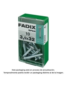 Tornillo Autoperforante Acero 3.9x32mm 10 Unidades FADIX
