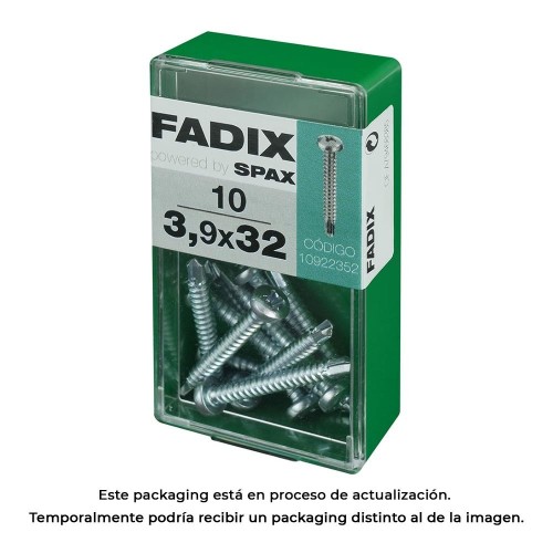 Tornillo Autoperforante Acero 3.9x32mm 10 Unidades FADIX