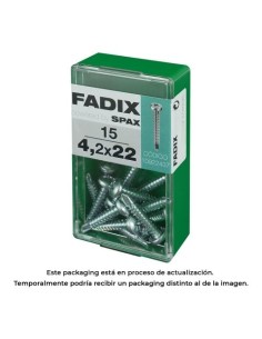Tornillo Acero Autoperforante 4.2x22mm 15 Unidades FADIX