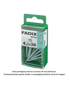 Tornillo Rosca Chapa Autoperforante 4.2x38mm Caja 10 Unidades FADIX