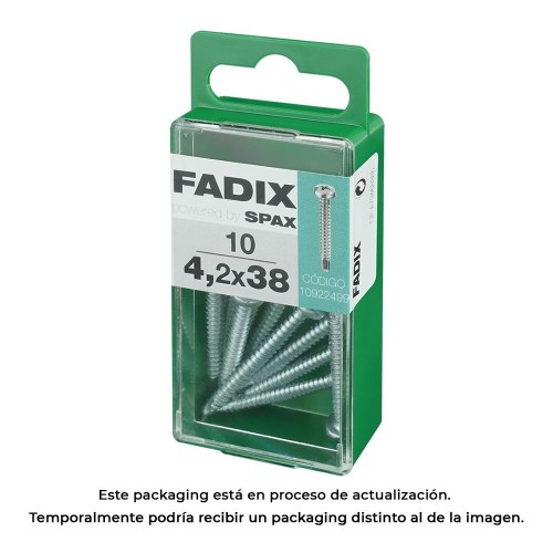 Tornillo Rosca Chapa Autoperforante 4.2x38mm Caja 10 Unidades FADIX