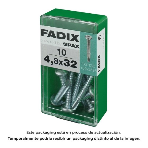 Tornillo Rosca Chapa Autoperforante 4.8x32mm 10Unidades FADIX