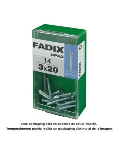 Tornillo Acero M3x20mm 14 Unidades FADIX