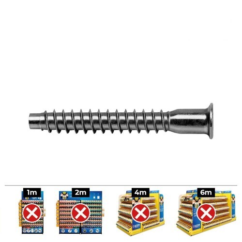 Tornillo Ensamblaje Acero 5x50mm Allen Zincado 250 Unidades CELO