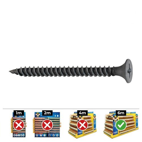 Tornillo Metal Fosfatado 3.9x35mm Caja1000Unidades CELO