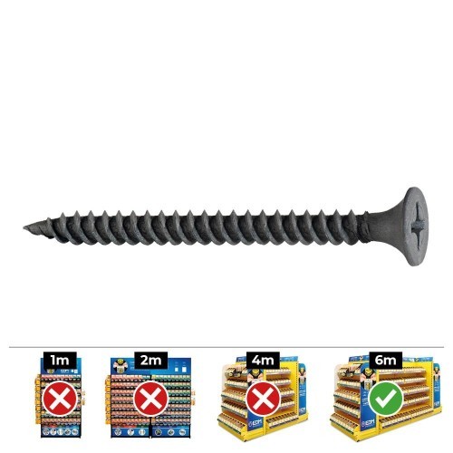 Tornillo Fosfatado 3.9x55mm 500 Unidades CELO