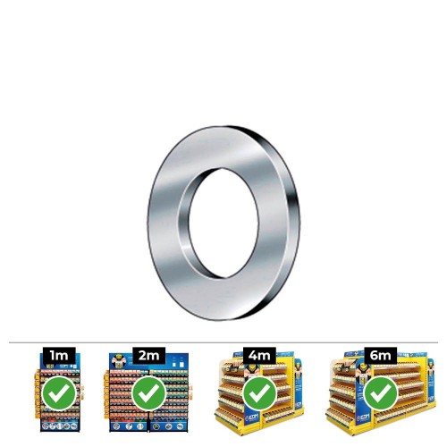 Arandela Lisa Acero Zincado 5mm Caja 1000 Unidades CELO