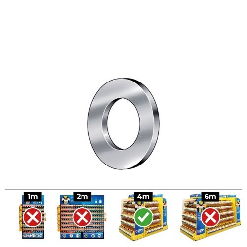 Arandela Lisa Acero Zincado 4mm 1000 Unidades CELO