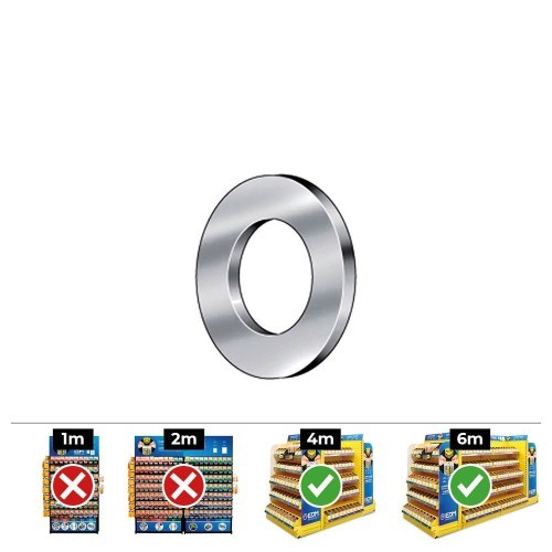 Arandela Lisa Zincada 10mm 250 Unidades CELO