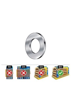 Arandela Lisa Acero Zincado 12mm Caja 250 Unidades CELO