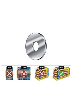 Arandela Carrocero Acero Zincado 12mm Caja 100 Unidades CELO