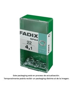 Arandela Presión 4.1mm Caja 22 Unidades FADIX
