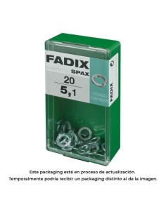 Arandela Presión 5.1mm Caja 20 Unidades FADIX