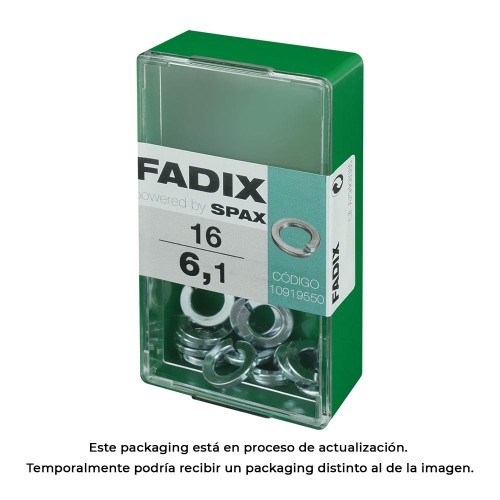 Arandela Presión Acero 6.1mm Caja 16 Unidades FADIX