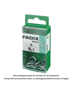 Arandela De Presión Acero 8.1mm Caja 8 Unidades FADIX
