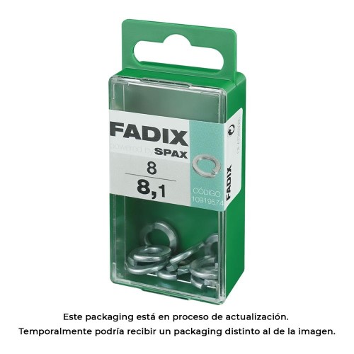 Arandela De Presión Acero 8.1mm Caja 8 Unidades FADIX