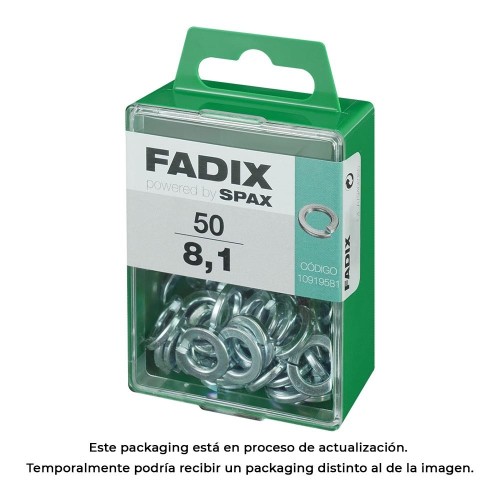Arandela Presión Acero 8.1mm 50 Unidades FADIX