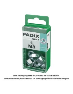 Tuerca Cinc M8 Caja 8 Unidades FADIX