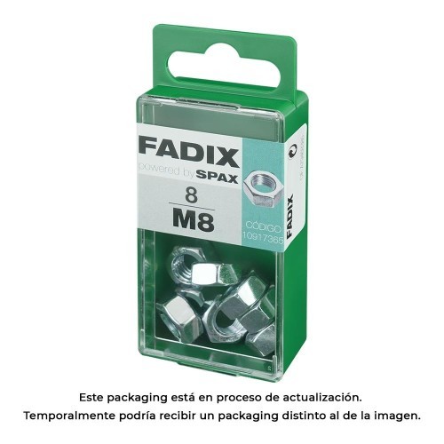 Tuerca Cinc M8 Caja 8 Unidades FADIX Tuerca Cinc M8 Caja 8 Unidades FADIX