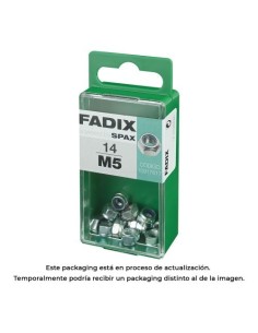 Tuerca Autoblocante Cinc M5 Caja 14 Unidades FADIX