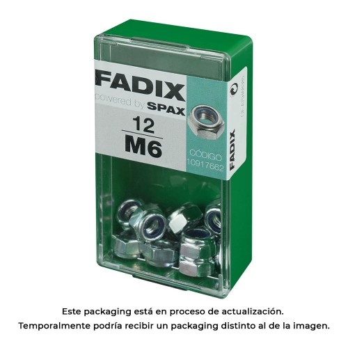 Tuerca Autofreno Cinc M6 Caja 12 Unidades FADIX