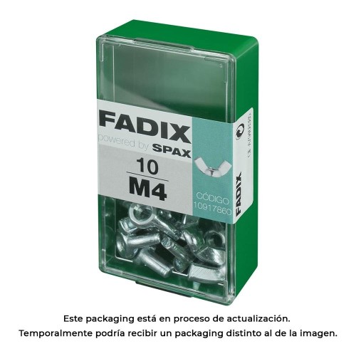 Tuerca Mariposa Cinc M4 Caja 10 Unidades FADIX