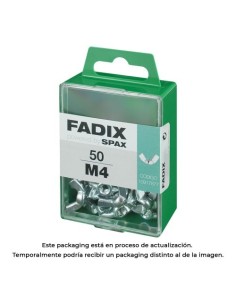 Tuerca Mariposa Cinc M4 Caja 50 Unidades FADIX