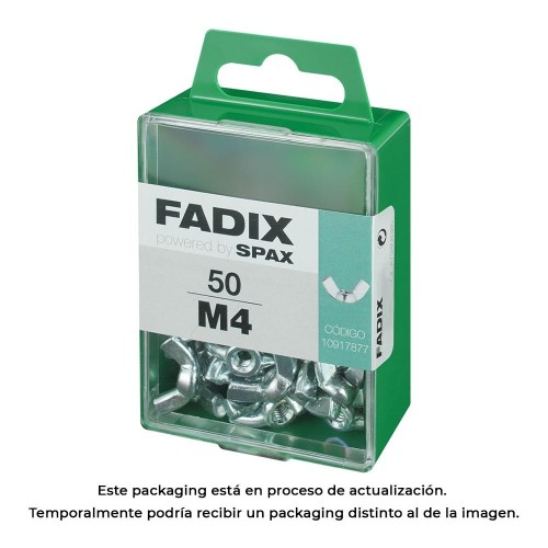 Tuerca Mariposa Cinc M4 Caja 50 Unidades FADIX