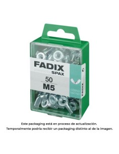 Tuerca Mariposa Cinc M5 50 Unidades FADIX