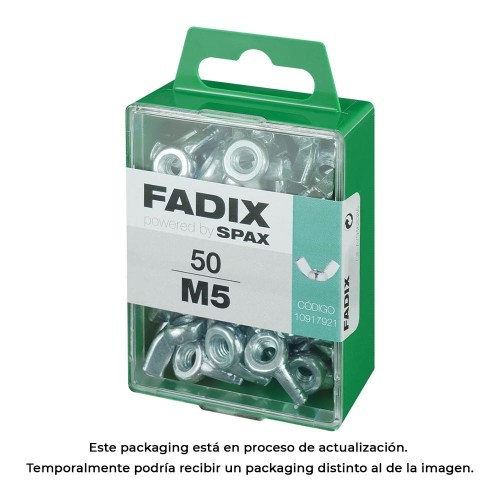 Tuerca Mariposa Cinc M5 50 Unidades FADIX