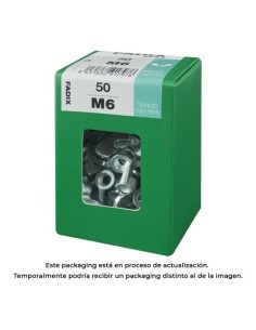 Tuerca Mariposa Cinc M6 Caja 50 Unidades FADIX