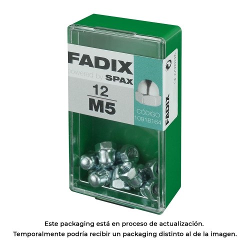 Tuerca Ciega Cinc M5 Caja 12 Unidades FADIX