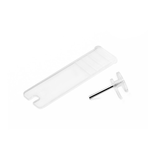 Colgador Para Cuadros Plástico Transparente Soporta2kg Blister10Unidades INOFIX