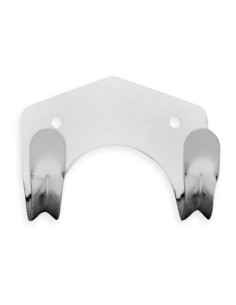 Colgador Doble Acero Zincado 64x77x48mm Blister 3 Unidades INOFIX