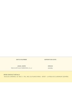 Placa Para Aparcar Perros Con Anilla Acero Cromado 70x5mm EDM 2