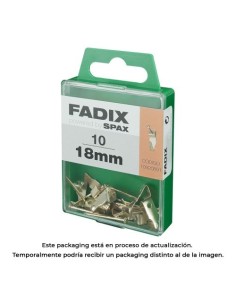 Colgador Cuadros Metal 18mm 10Unidades FADIX