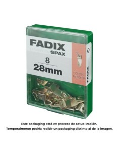Colgador Cuadros Metal 28mm 8 Unidades FADIX