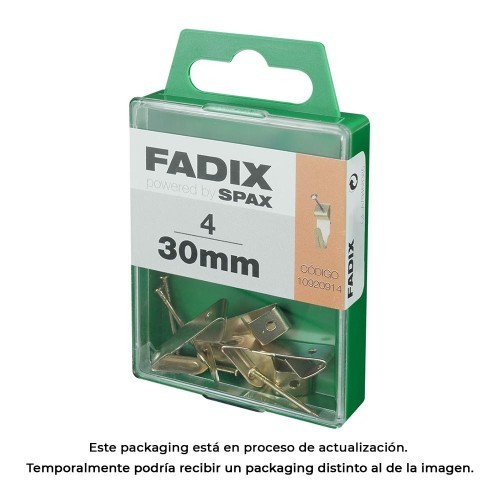 Colgador Para Cuadros Metal 30mm 4 Unidades FADIX