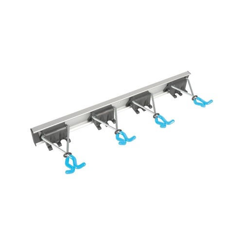 Colgador Herramientas Jardín Aluminio 505mm 10kg Plata CELLFAST