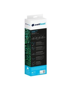 Colgador Herramientas Jardín Aluminio 505mm 10kg Plata CELLFAST 2