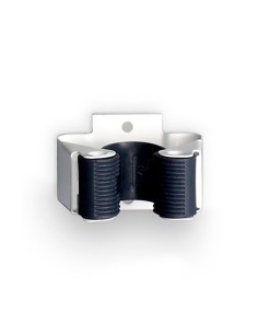 Colgador Escobas Adhesivo Blanco 2 Unidades INOFIX