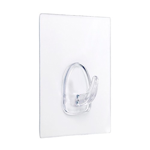 Colgador Adhesivo Reutilizable 80x62mm Transparente Inofix Colgador Adhesivo Reutilizable 80x62mm Transparente Inofix