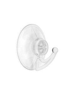 Colgador Ventosa Plástico 42mm Transparente Blister 4 Unidades INOFIX