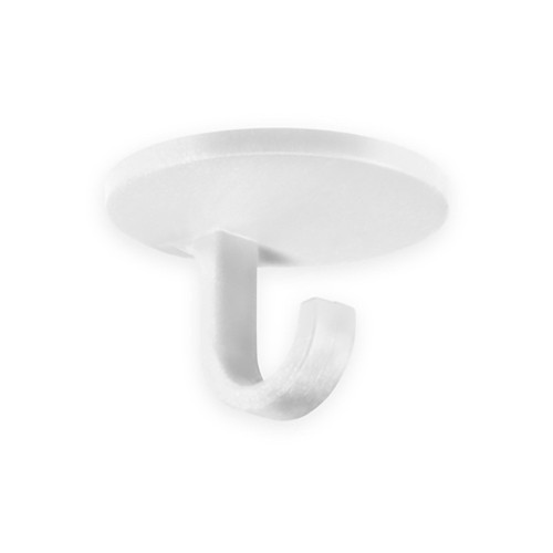 Colgador Gancho Adhesivo Blanco 4 Unidades INOFIX