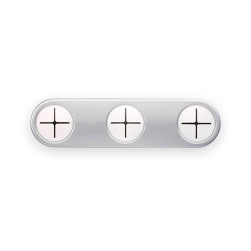 Colgador Adhesivo Cromo Mate INOFIX