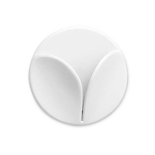 Colgador Adhesivo Cocina Plástico 2Unidades Blanco INOFIX