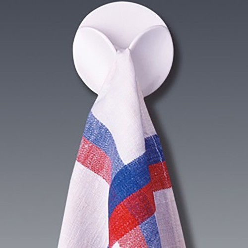 Colgador Adhesivo Cocina Plástico 2Unidades Blanco INOFIX Colgador Adhesivo Cocina Plástico 2Unidades Blanco INOFIX